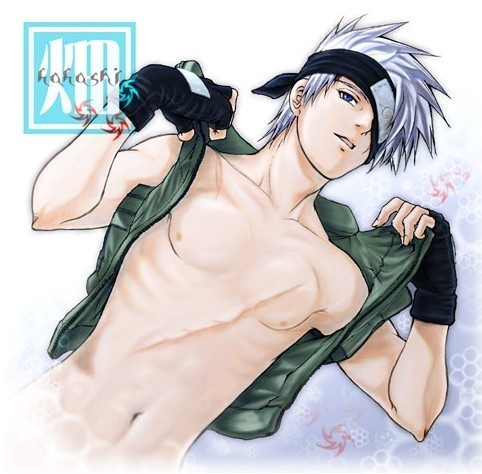 Sexy Finally Unmasked Kakashi